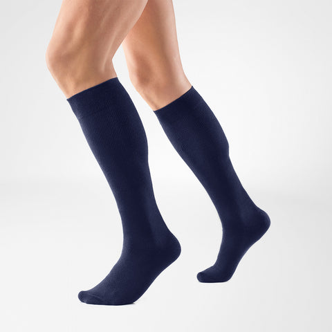 VenoTrain®act COTTON - Calze Riposanti Uomo - Gambaletto - Colore Nero